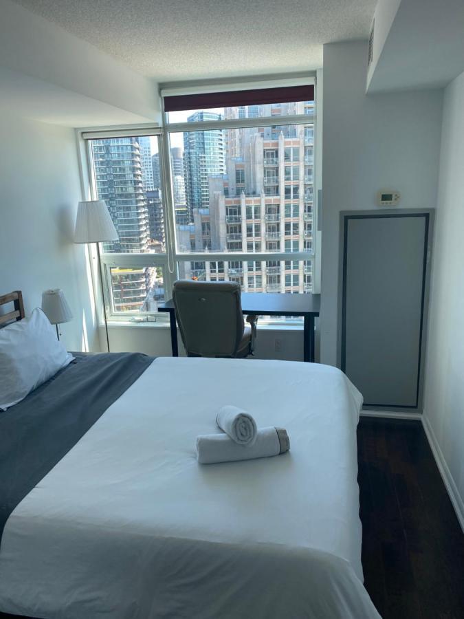 דירות Downtown Toronto+Free Parking+Cn Tower View מראה חיצוני תמונה