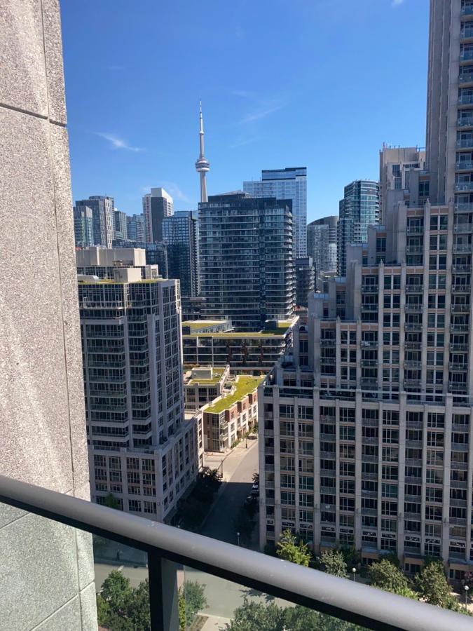 דירות Downtown Toronto+Free Parking+Cn Tower View מראה חיצוני תמונה
